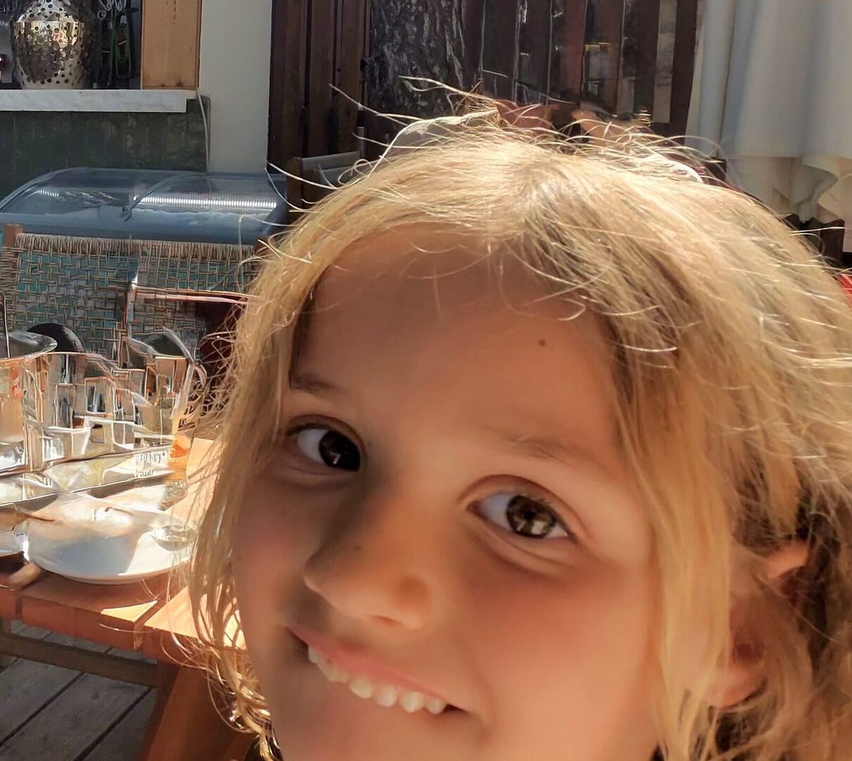 A bright smile