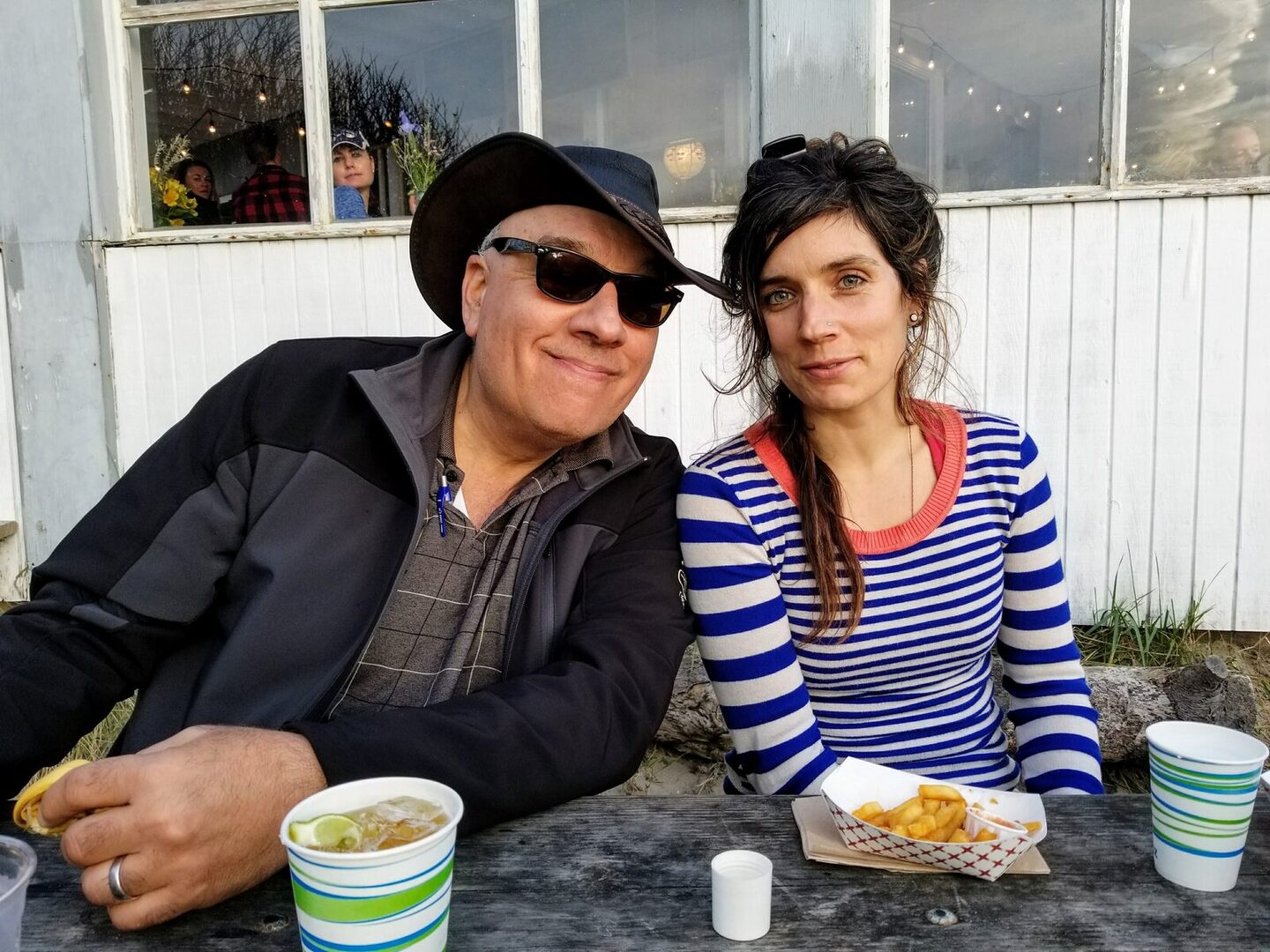 A stop for a bite together